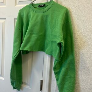Lightweight Cropped Sweatshirt